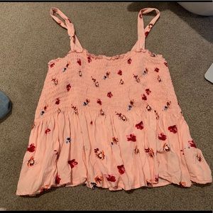 Floral Tank Top/Crop Top